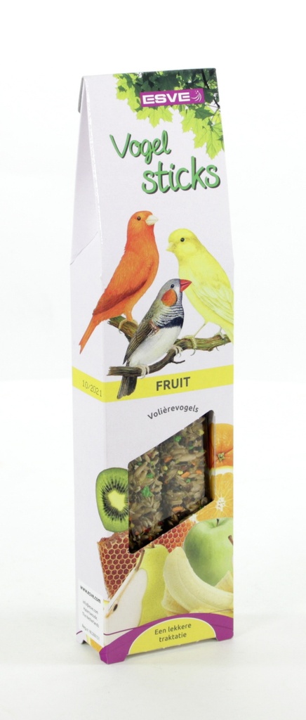 ESVE Vogelsticks Kanarie Fruit 2 st.