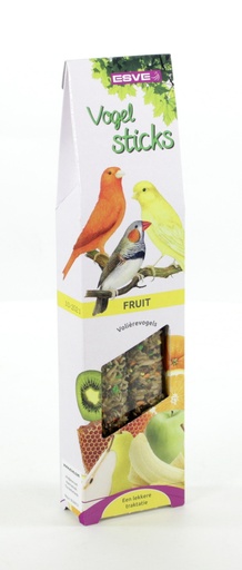 [E30136] ESVE Vogelsticks Kanarie Fruit 2 st.