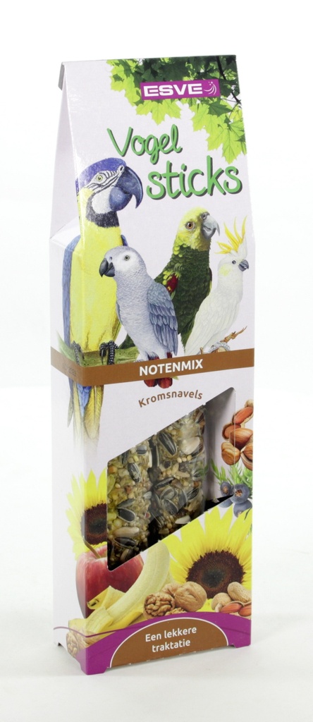 ESVE Vogelsticks Pap.Noten-Mix 2 st.