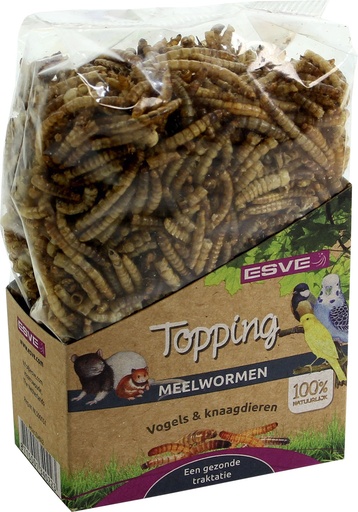 [E34022] ESVE Topping Meelwormen Vogel/Knaagdier 70 gr.