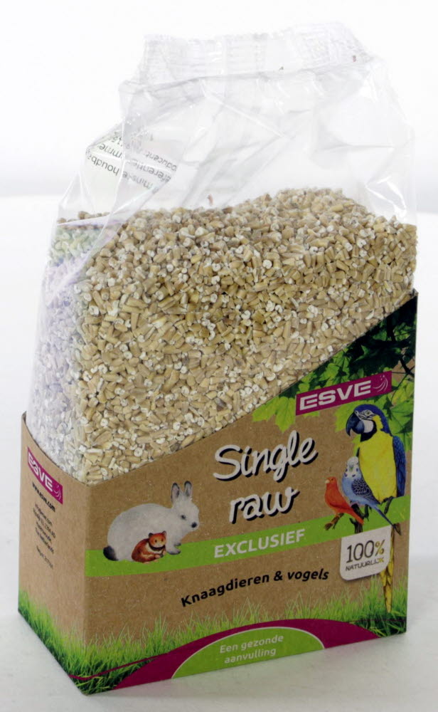 Single Raw Haver Gesneden Gepelde 550 gr.