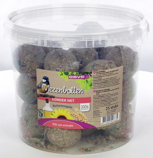 [E42763] ESVE Mezenbollen Zonder Net Emmer (25 st.)