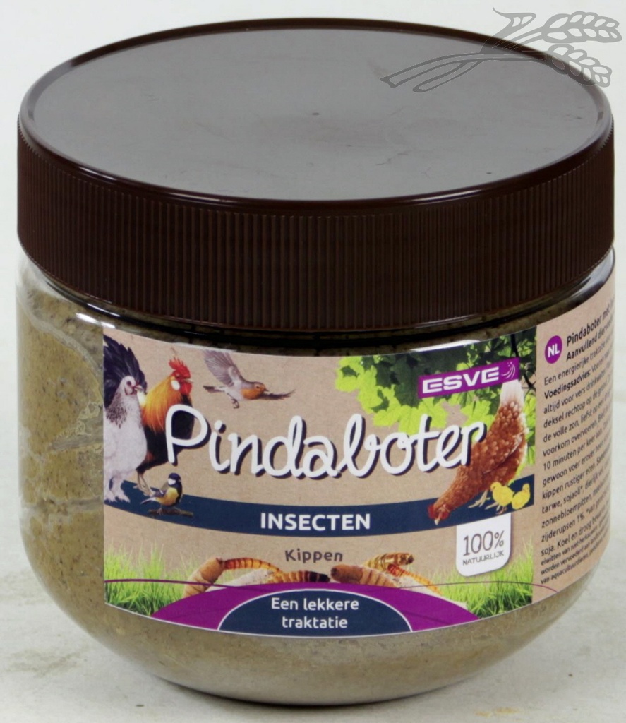 ESVE Pindaboter met Insecten voor Kippen
