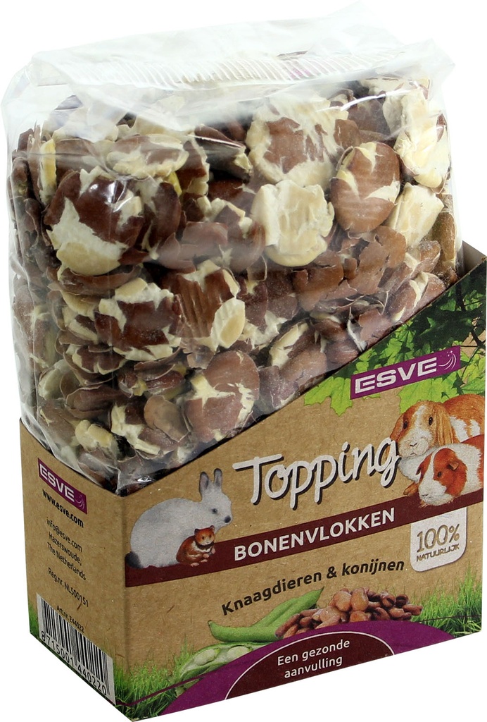 ESVE Topping Bonenvlokken Knaagdier 225 gr.