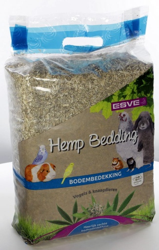 [E50150] ESVE Hemp Bedding (Hennepvezelstrooisel) 4 x 48 ltr.