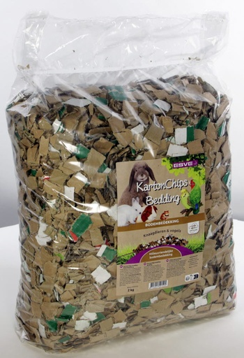[E50152] ESVE KartonChips Bedding 4 x 2 kg.