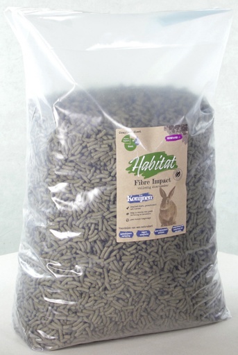 [E62004] Habitat Fibre Impact Konijn 8 kg.