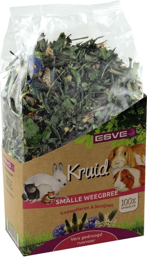 [E809002] Kruid Smalle Weegbree 100 gr.