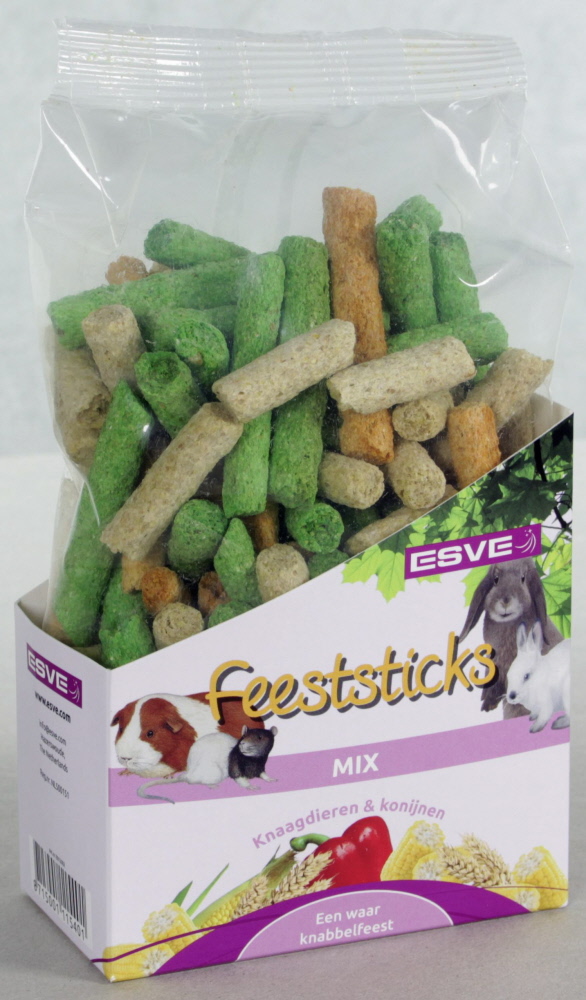ESVE Feeststicks Mix Knaagdier 175 gr.