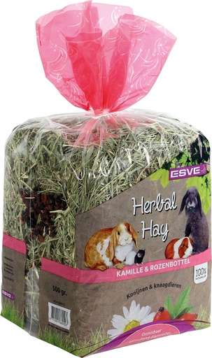[E86010] ESVE Herbal Hay Kamille&Rozenbottel 6 x 500 gr.
