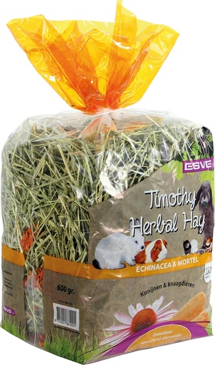 [E86100] Timothy Hay Echinacea & Wortel 6 x 600 gr.