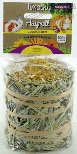 [E86145] Timothy Hay Roll Goudsbloem 8 x 100 gr.