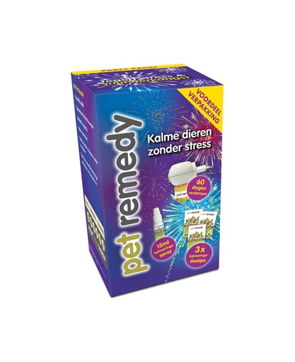 [EC145] Pet Remedy Party Pack Vuurwerkangst 1 st.
