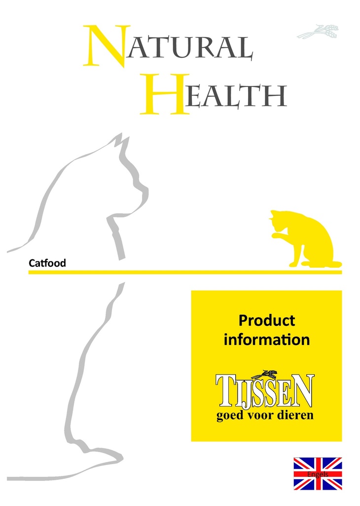 Natural Health Cat Folder Droog Engels