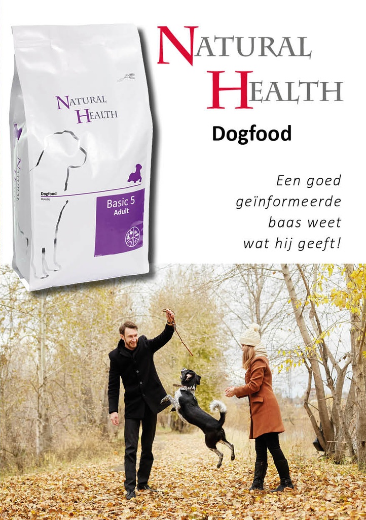 Natural Health Dog Folder voor Consumenten