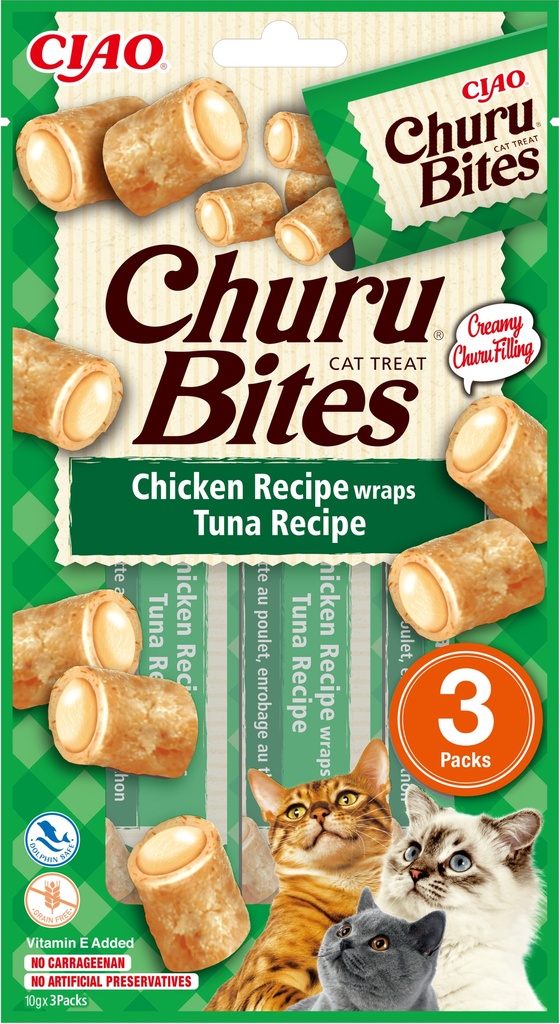 Inaba Bites Wraps Tuna (12 x 3 x 10 gr.)