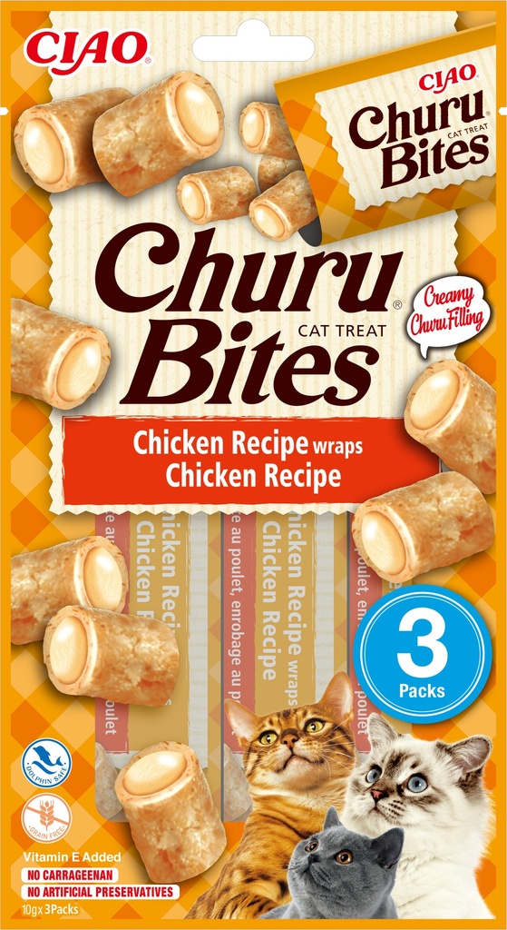 Inaba Bites Wraps Chicken (12 x 3 x 10 gr.)