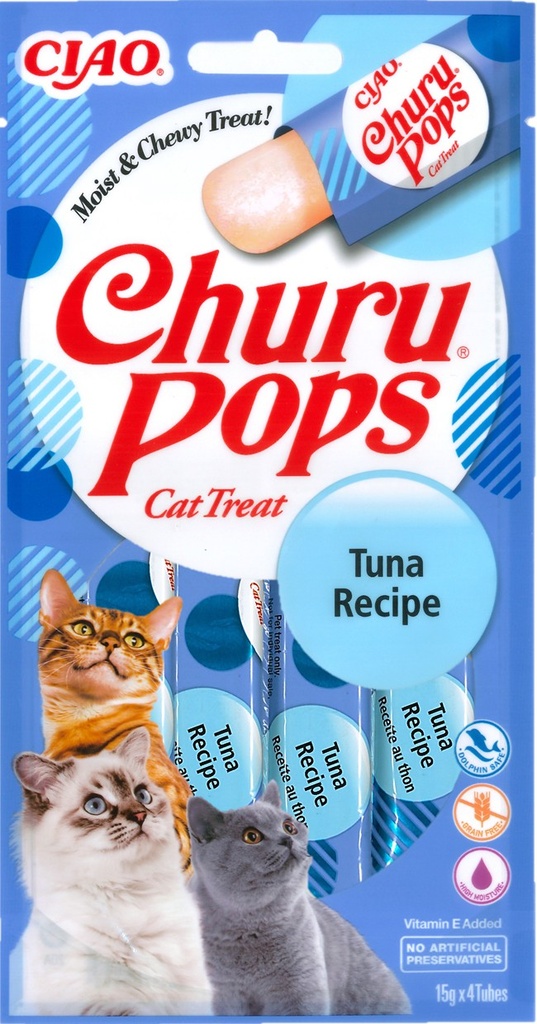 Inaba Pops Tuna (12 x 4 x 15 gr.)
