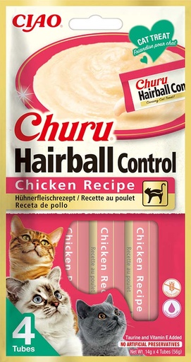 [FP73056] Inaba Churu Hairball Chicken (12 x 4 x 14 gr.)