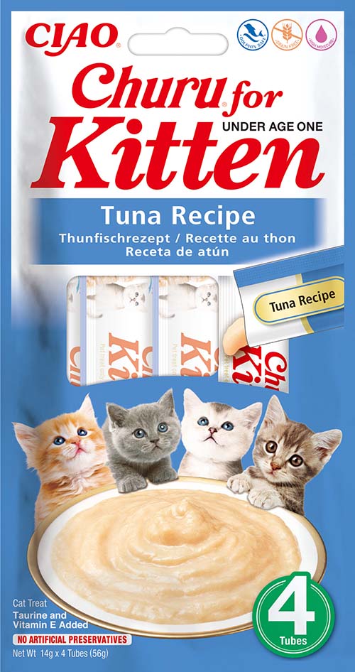 Inaba Churu Kitten Tuna (12 x 4 x 14 gr.)