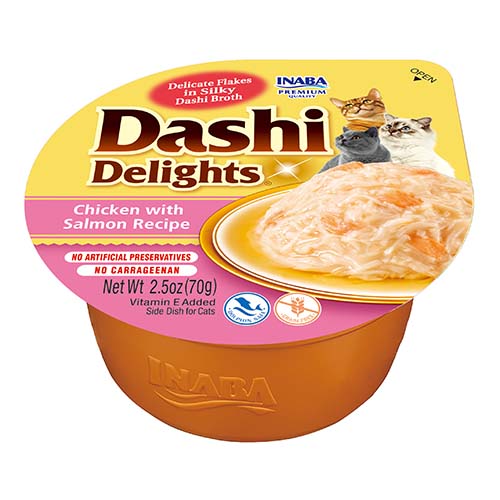 [FP73066] Inaba Dashi Delights Salmon 6 x 70 gr.