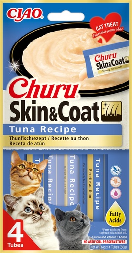 [FP73671] Inaba Churu Skin & Coat Tuna (12 x 4 x 14 gr.)