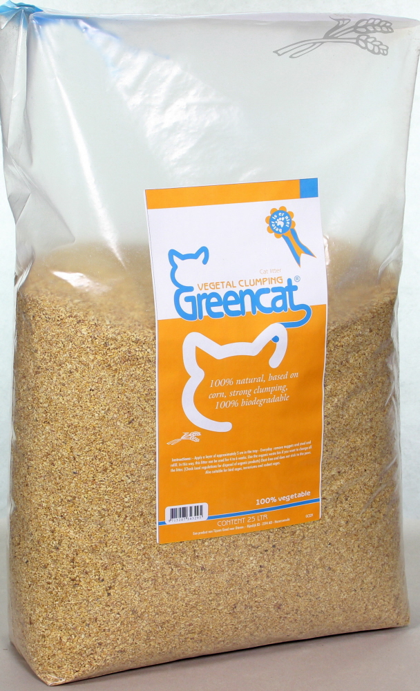 Greencat Vegetal Clumping Fresh 25 ltr.