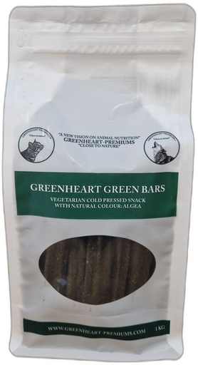 [GH39438] Greenheart Green Bars (1 kg.)