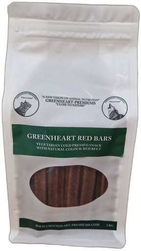 [GH39476] Greenheart Red Bars (1 kg.)