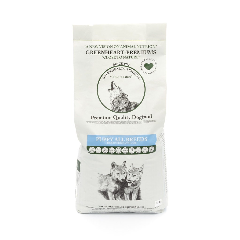 Greenheart Dog Puppy 12 kg.