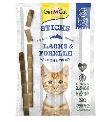 Gimcat Sticks Zalm & Forel 4 st.