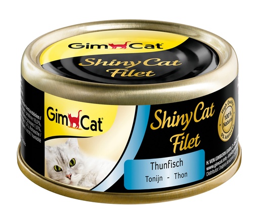 [GIM2900] ShinyCat Blik Filet Tonijn 24 x 70 gr.