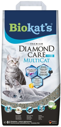 [GIM3475] Biokat's Diamond Care Multicat Fresh 8 ltr.