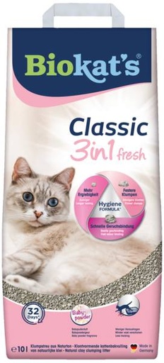 [GIM3864] Biokat's Classic Fresh Babypoeder 10 ltr.