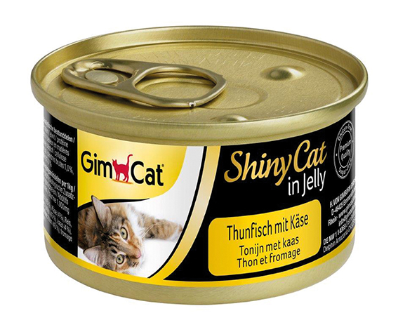 ShinyCat Blik Tonijn met kaas in Jelly 24 x 70 gr.