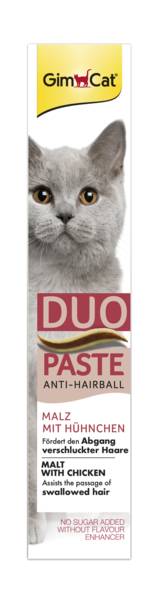 GimCat Duo Anti Hairball Kip+Mout 50 gr.
