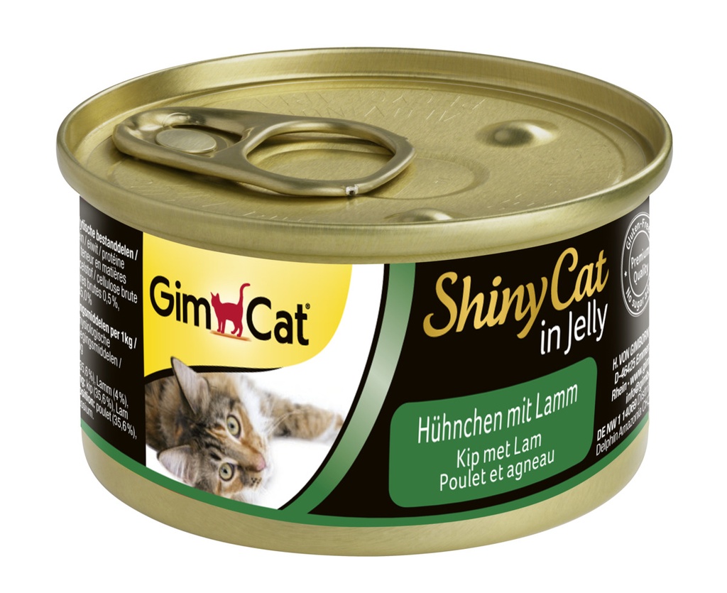 ShinyCat Blik Kip met Lam 24 x 70 gr.