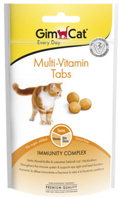 GimCat Multi-Vitamin Tabs 40 gr.