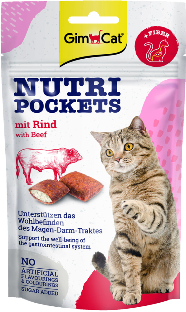 GimCat Nutri Pockets Rund 60 gr.