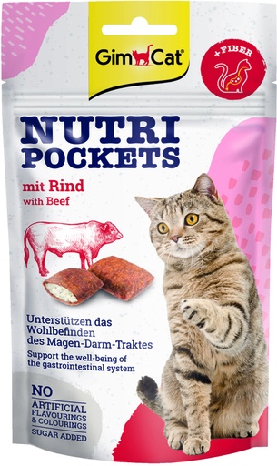 [GIM9213] GimCat Nutri Pockets Rund 60 gr.