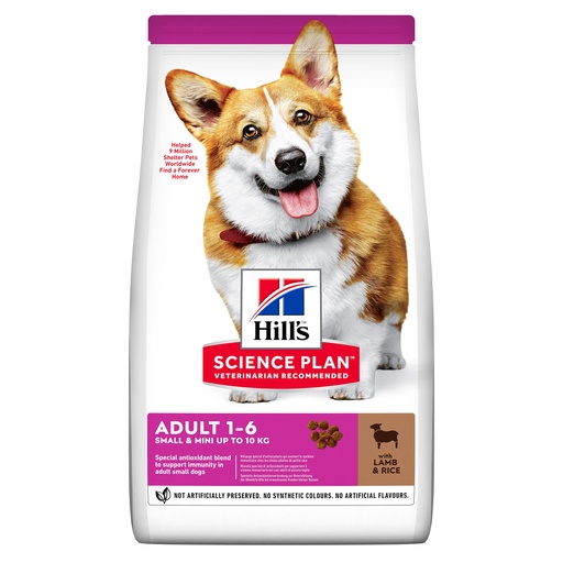 [H10513V] Hills Canine Ad. Small & Mini Lamb (1.5 kg.)