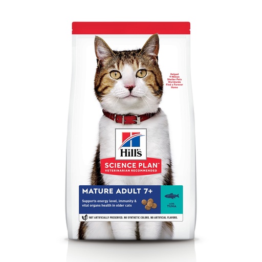 [H604101] Hills Feline Mature Ad.Tuna 1,5 kg.