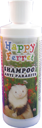 [HF0364] Happy Ferret Shampoo AntiParasiet 200 ml.