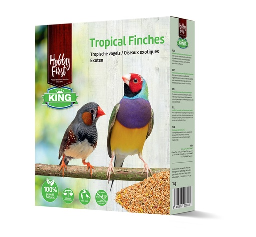 [HF239042] HobbyFirst King Tropische Vogels 7 x 1 kg.