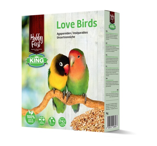 [HF239044] HobbyFirst King Agaporniden 7 x 1 kg.