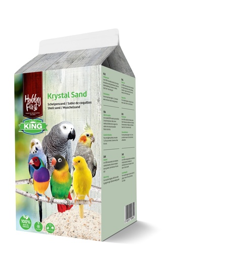 [HF239047] HobbyFirst King Krystal Schelpenzand 6 x 2 kg.