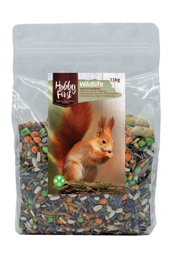 [HF326621] HobbyFirst Wildlife Squirrel Blend 6 x 1,1 kg.