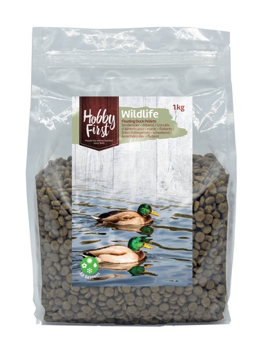 [HF326623] HobbyFirst Wildlife Floating Duck Pellets 6 x 1,1 kg.
