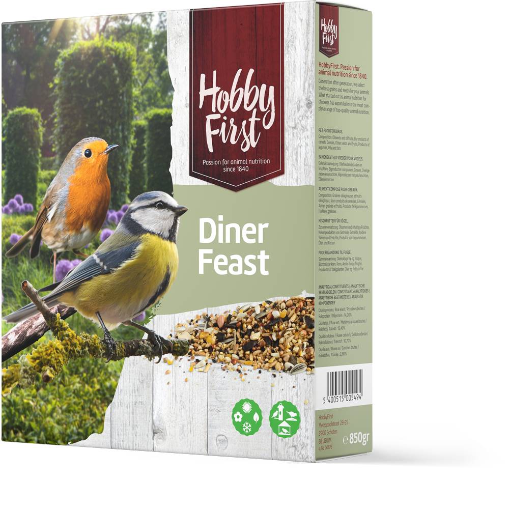 HobbyFirst Wildlife Diner Feast 7 x 850 gr.