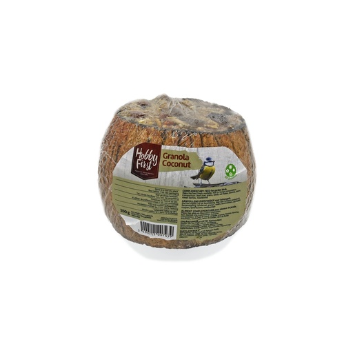 [HF326978] HobbyFirst Wildlife Granola Filled Coconut 22 x 1 st.